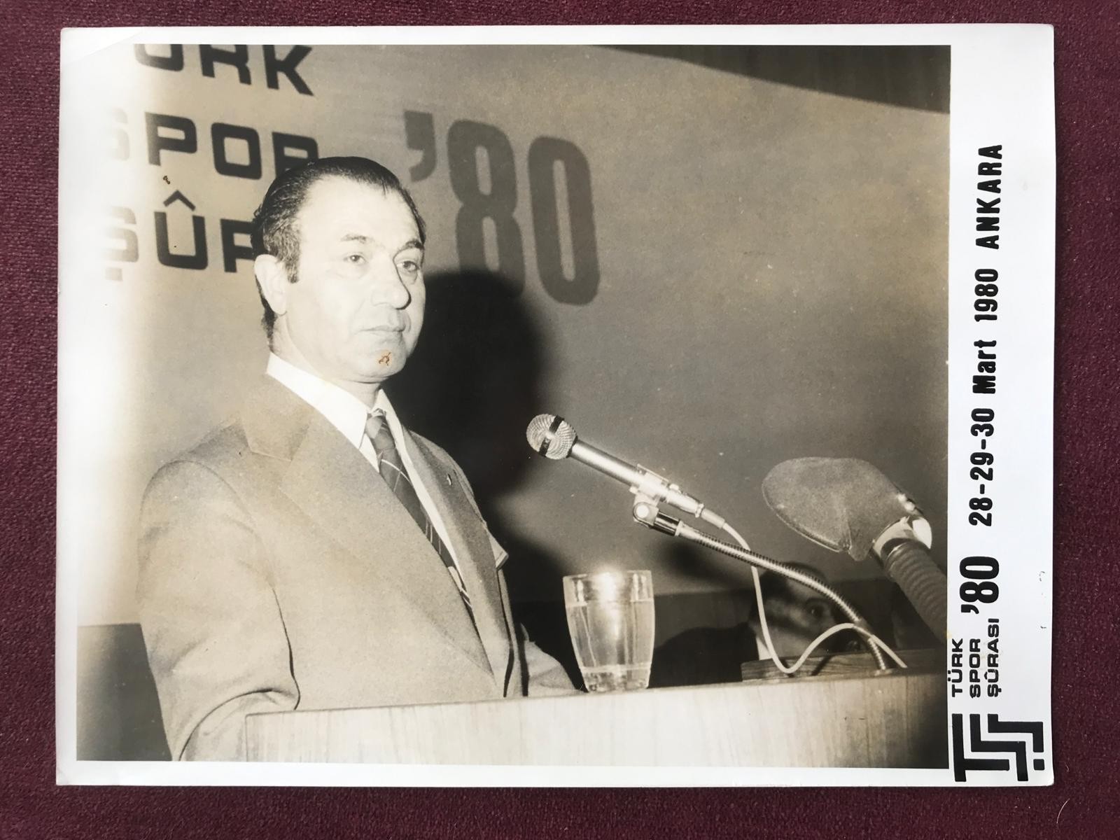 Türk Spor Şurası '80 - Ankara / 8x14 fotoğraf