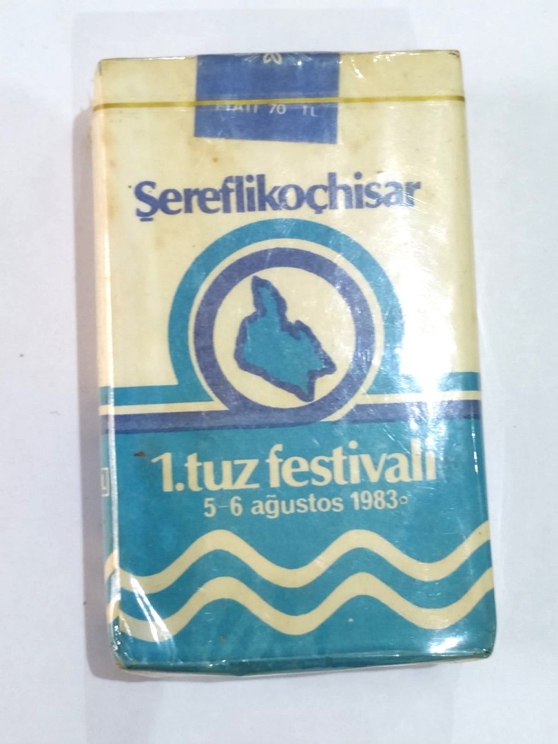 Şereflikoçhisar 1. Tuz Festivali 1983 - Eski sigara