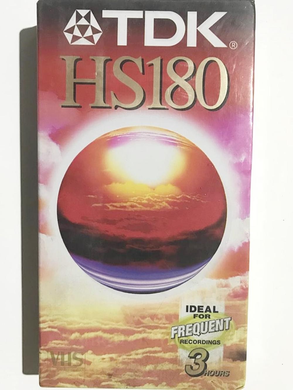 TDK HS180 - Ambalajında Vhs Kaset