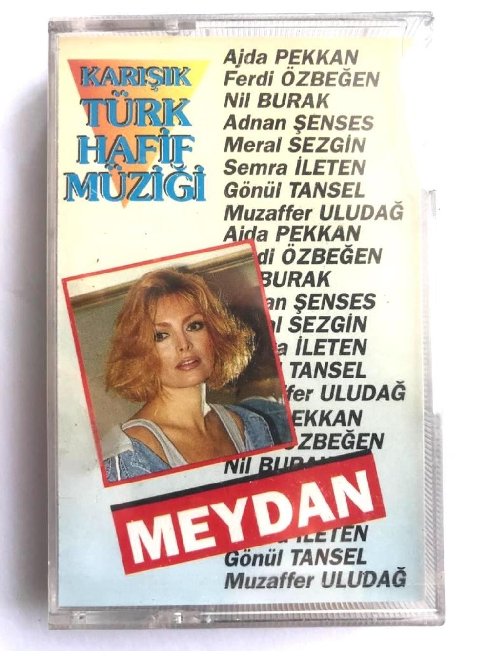 Karışık Türk Hafif Müziği - Meydan gazetesi kapak:Ajda Pekkan / Kaset