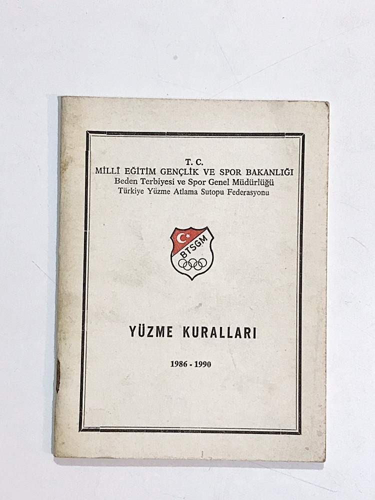 Yüzme Kuralları 1986-1990 /  BTSGM - Kitap