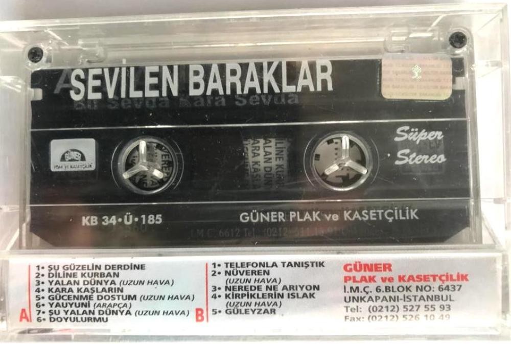 Ahmet ATEŞ / Telefonla tanıştık - Sevilen Baraklar / Ambalajında Kaset