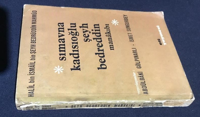 SIMAVNA KADISIOĞLU ŞEYH BEDREDDİN - ABDÜLBAKİ GÖLPINARLI