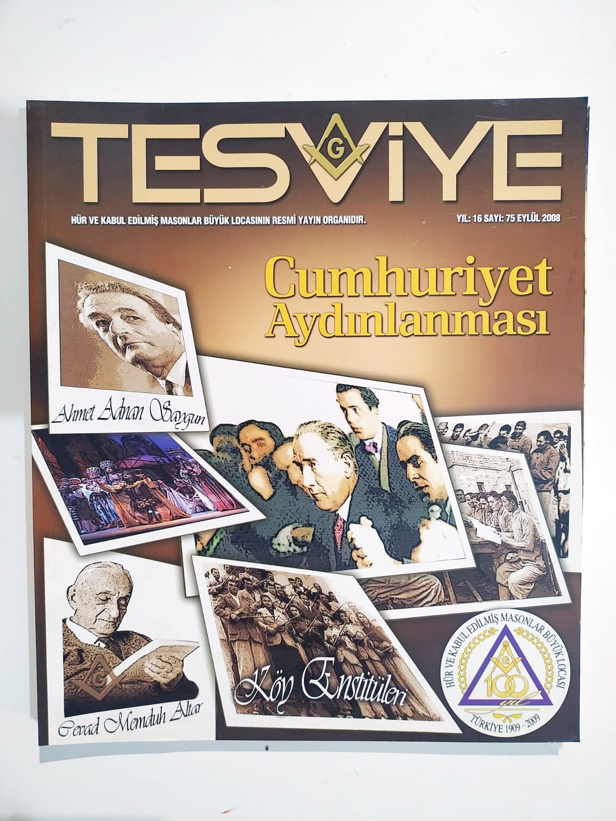 Tesviye / Köy Enstitüleri - Masonlar locası aylık dergi - Sayı:75 - 2008