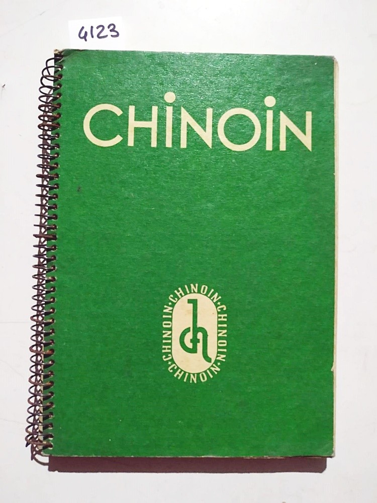 Chinon İlaç kataloğu / Budapeşte baskı