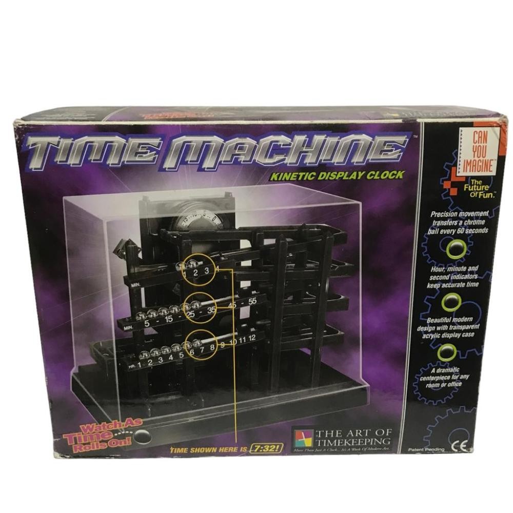 Time Machine Kinetic Display Clock