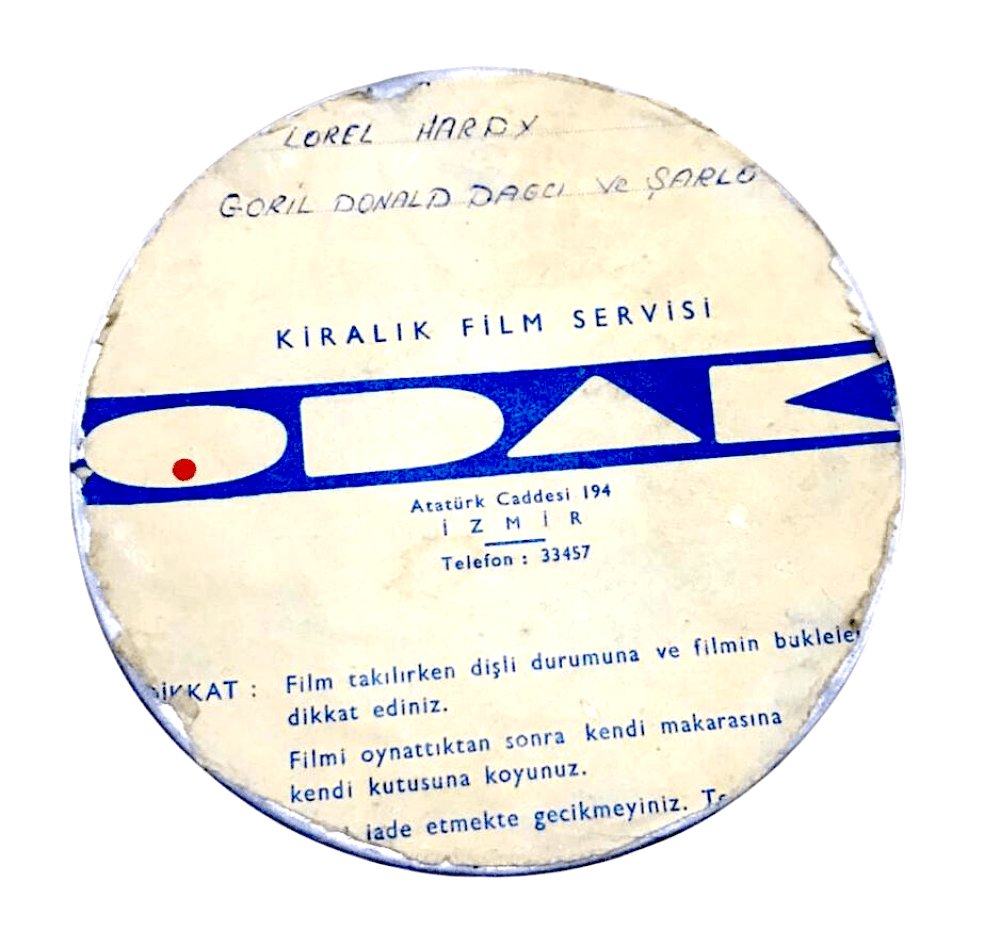 Odak Kiralık Film Servisi İZMİR - 8 mm film kutusu