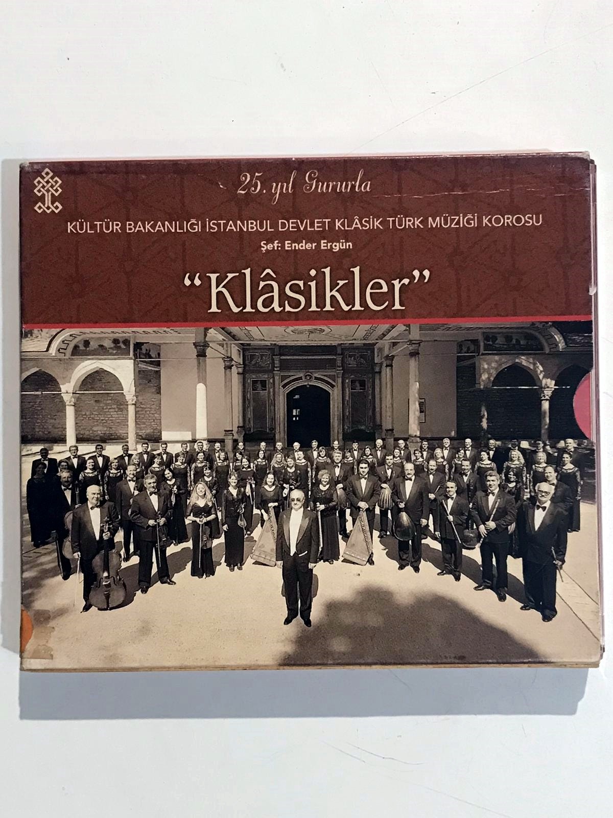 Kültür Bakanlığı İstanbul Devlet Klasik Türk Müziği Korosu / 25.Yıl / Klasikler / Ender ERGÜN - Cd