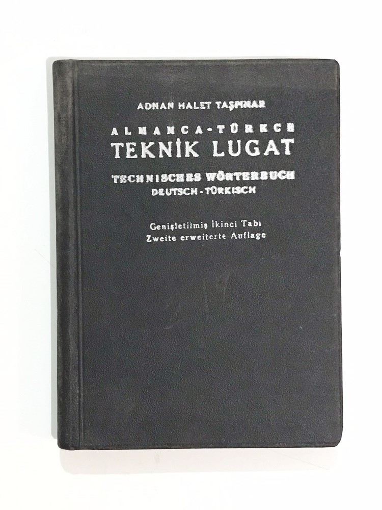 Almanca Türkçe Teknik Lugat / Adnan Halet TAŞPINAR - Kitap