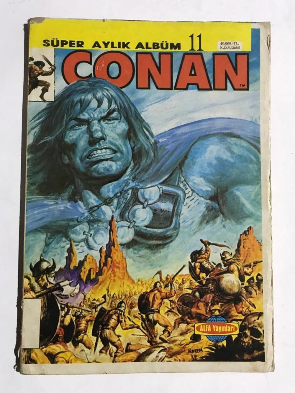 CONAN Süper aylık albüm 11