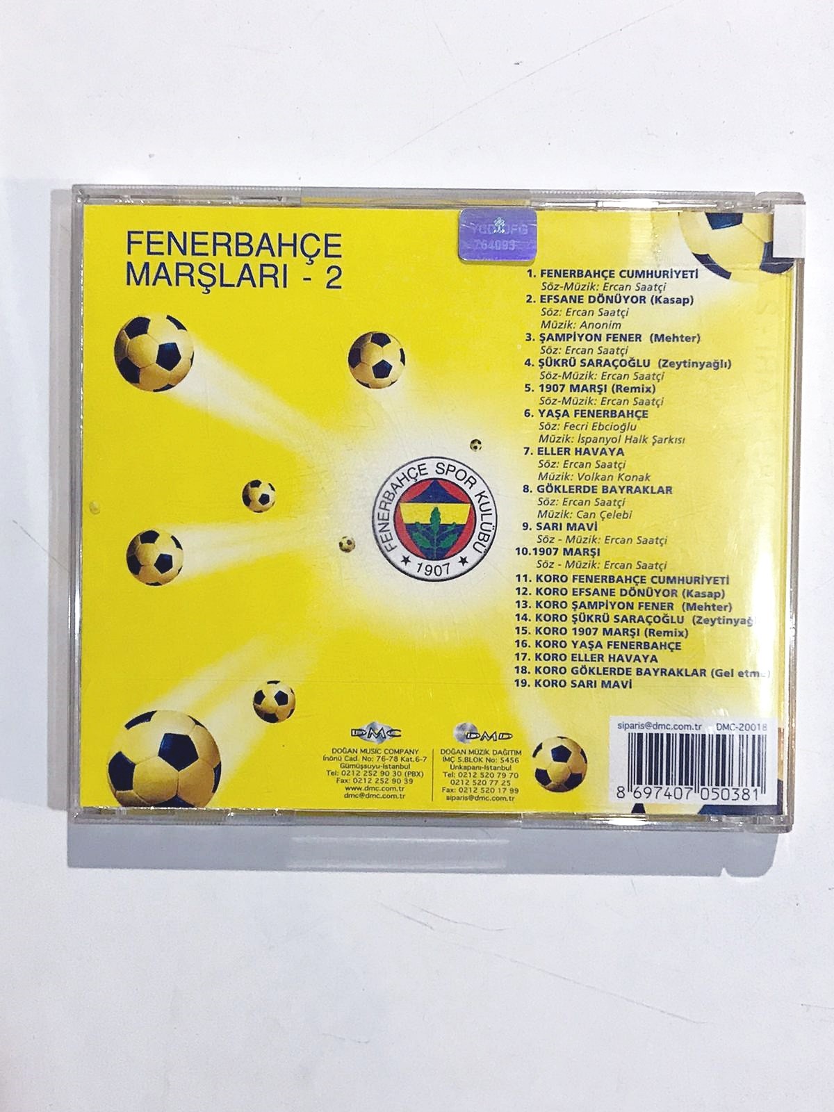 Fenerbahçe Marşları 2 - Cd