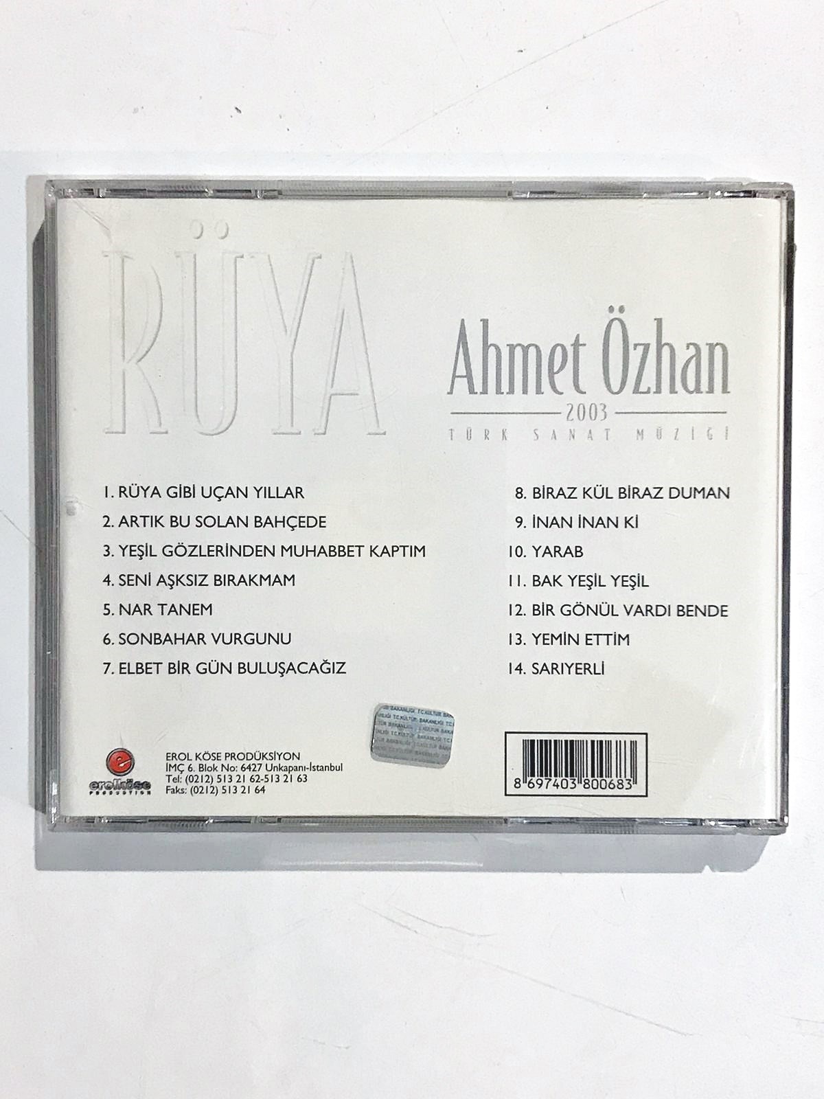 Rüya / Ahmet ÖZHAN  - Cd