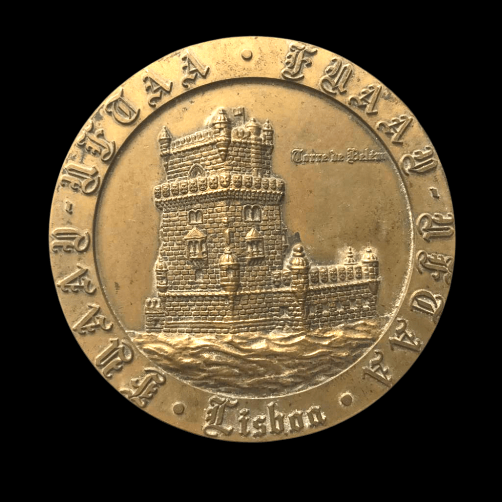 VI Congresso Mundial das Agencias de Viageus Portugal 1972 - Bronz madalyon