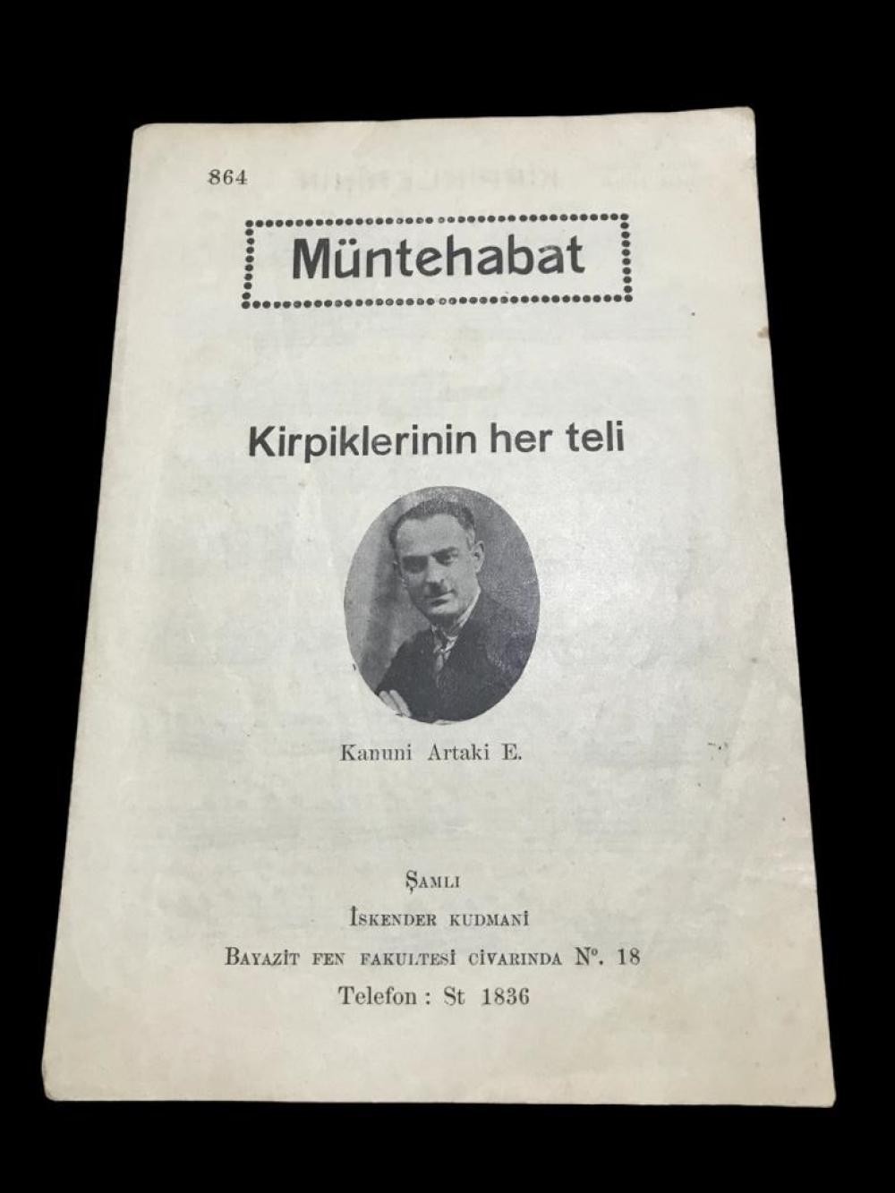 Kanuni Artaki Ef. Kirpiklerinin her teli - Nota