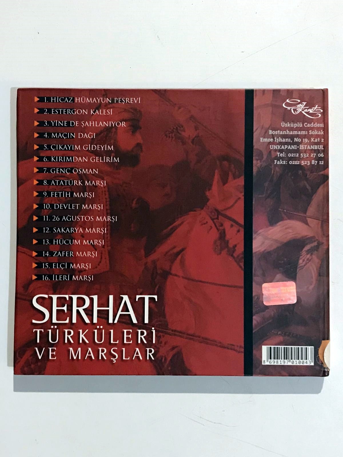 Serhat Türküleri ve Marşları - Cd