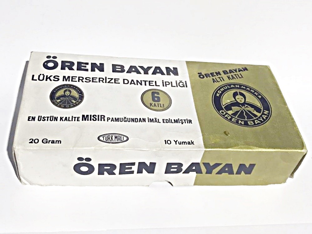 Ören Bayan Lüks Merserize Dantel İpliği