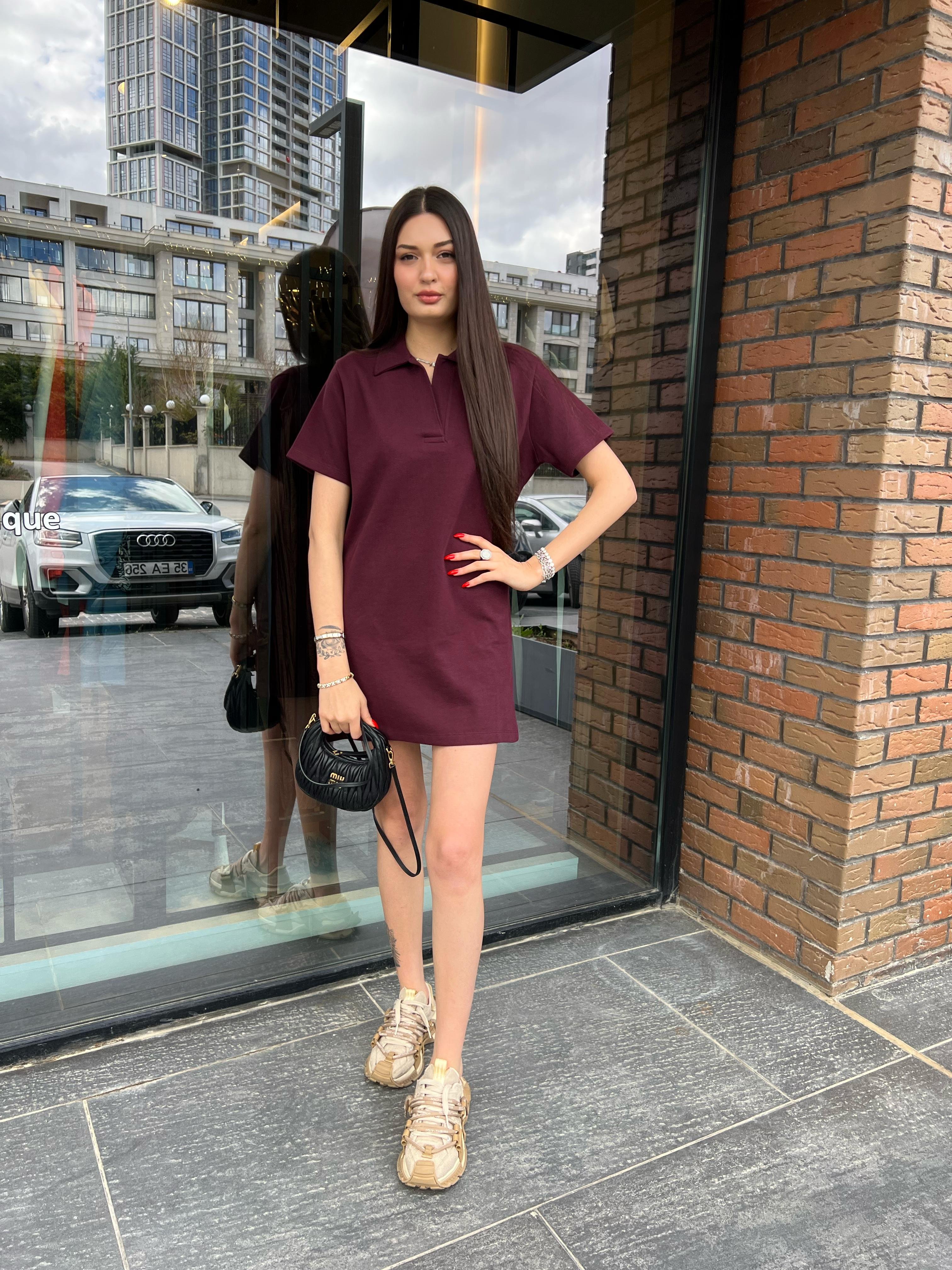 Polo Yaka Elbise