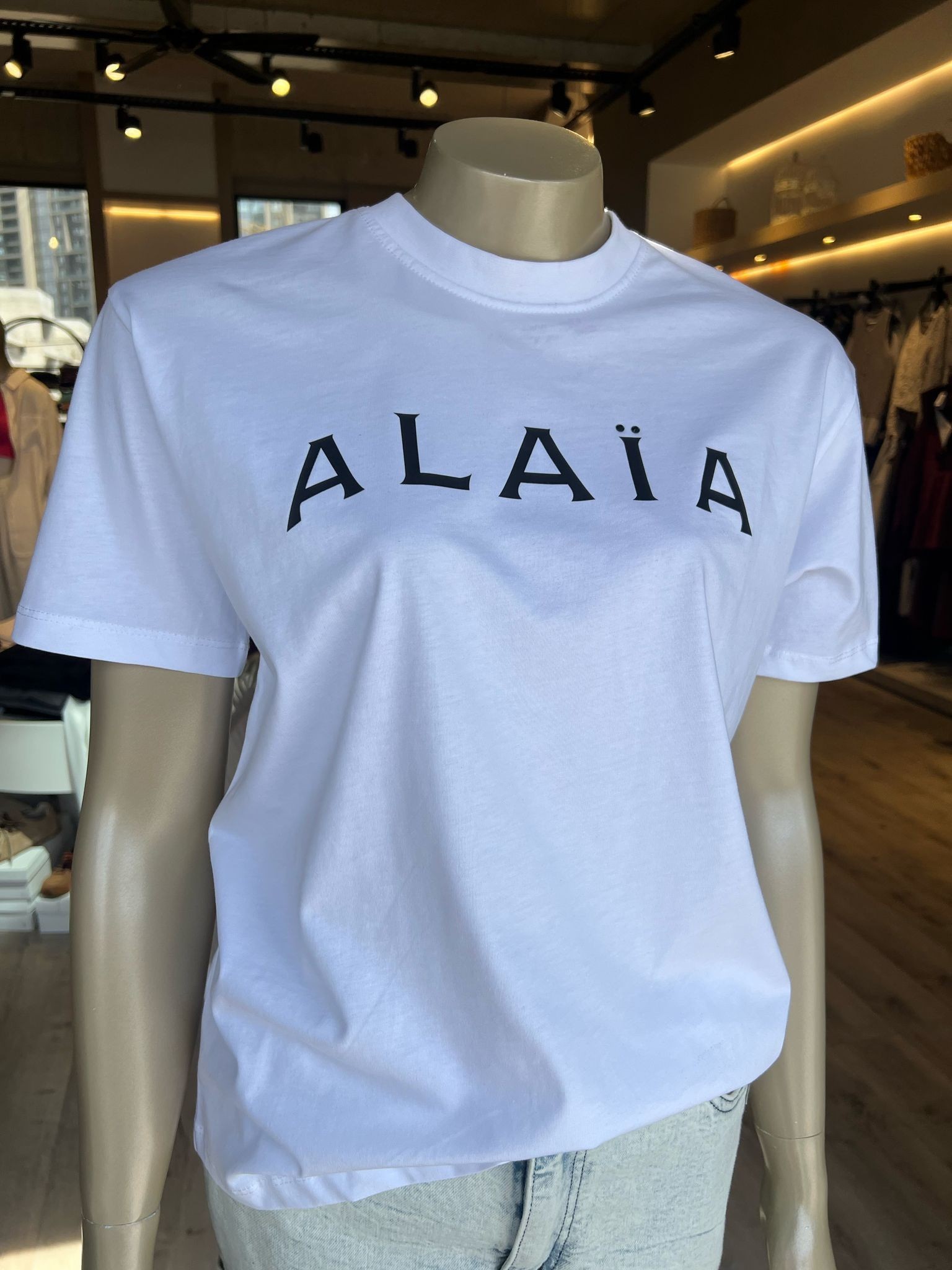 Alaia T-shirt - Beyaz