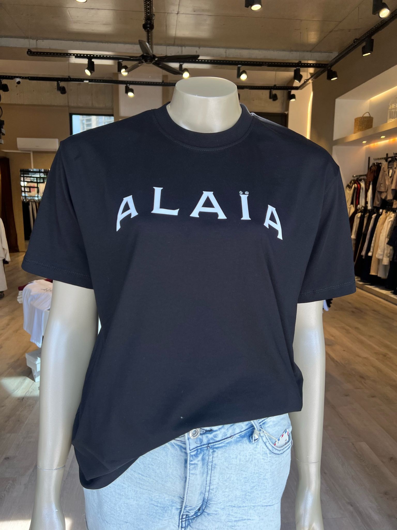 Alaia T-shirt - Siyah