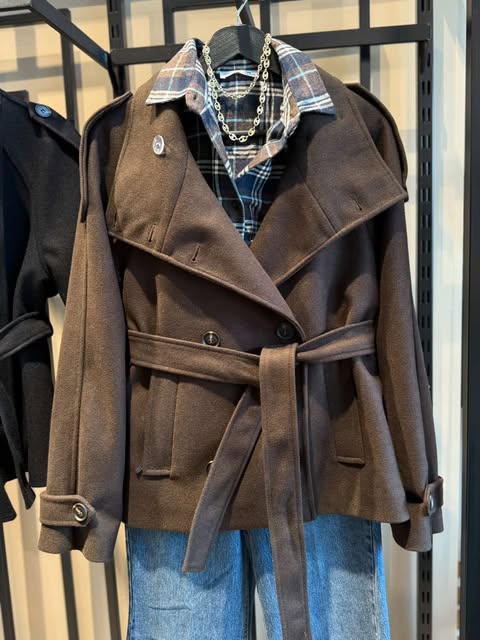 TAY TUYU ARA BOY KUŞAKLI KABAN 