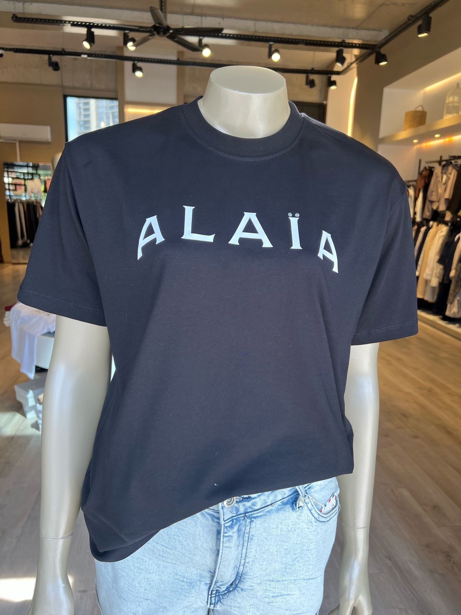 Alaia T-shirt - Siyah