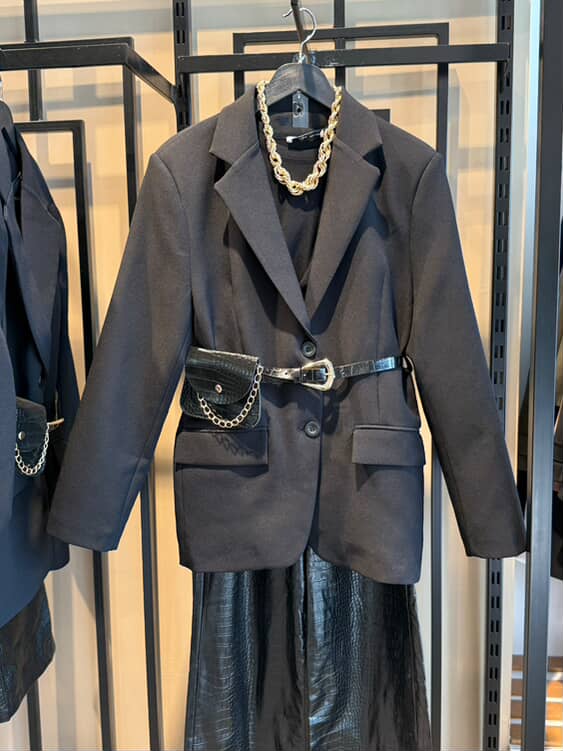 KEMERLİ BLAZER CEKET