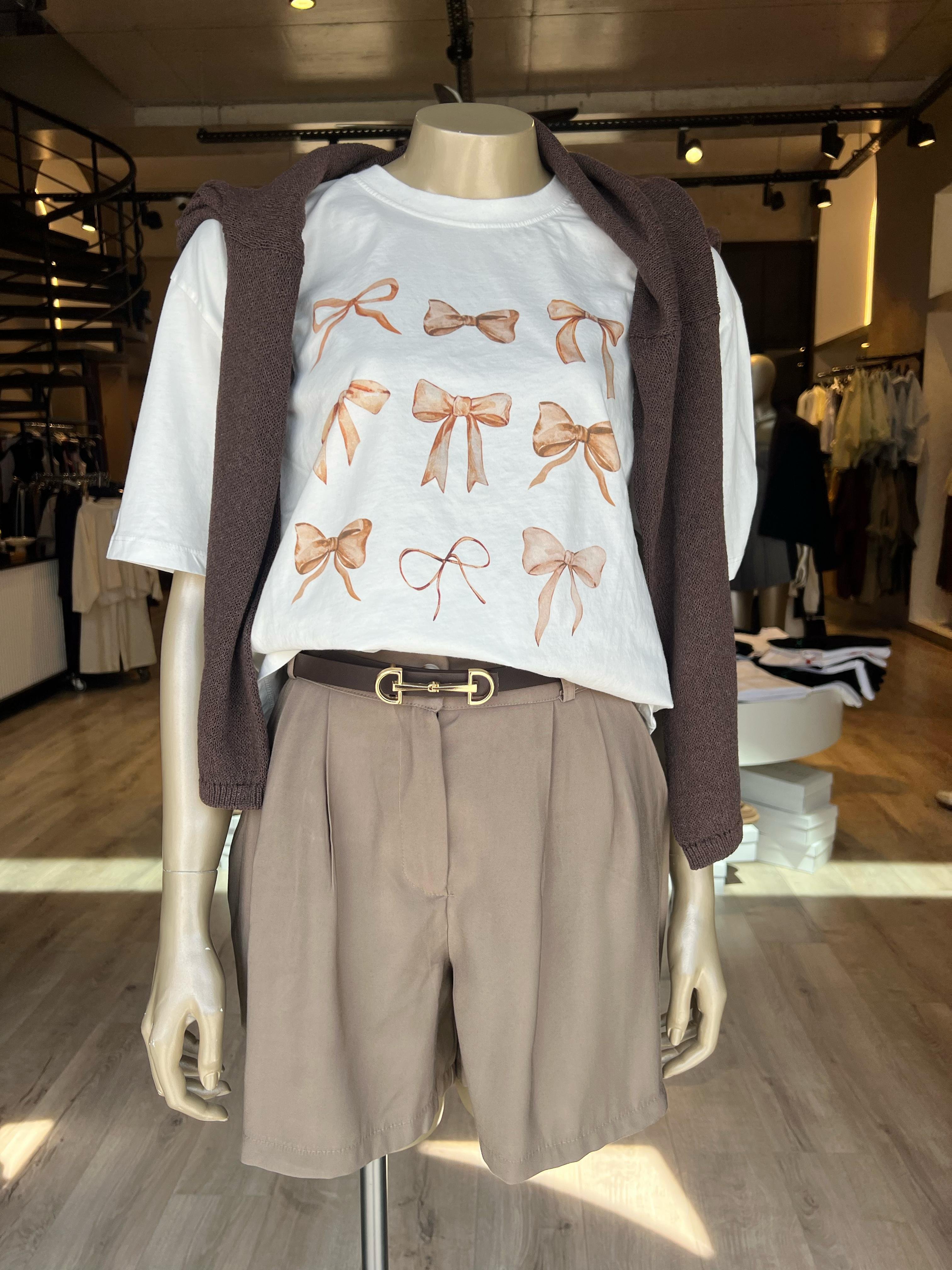 Fiyonk Baskılı T-shirt