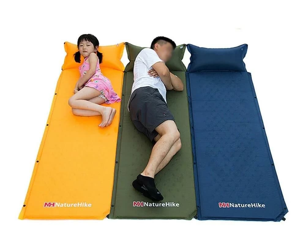 Naturehike Ultralight Şişme Kamp Matı | 185*60*2.5 cm — 2