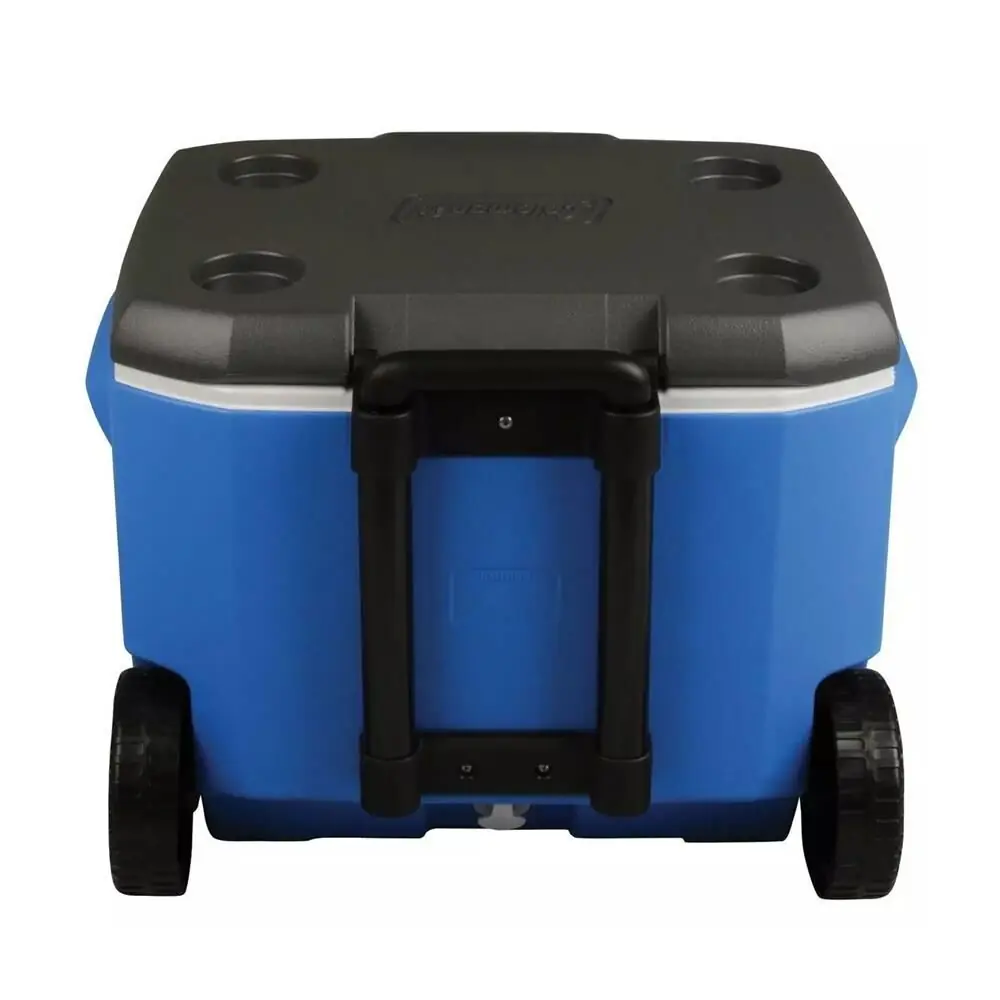 Coleman Performance Tri Coler Wheeled 60 QT Tekerlekli Soğutucu Buzluk 56 Lt MAVİ — 5