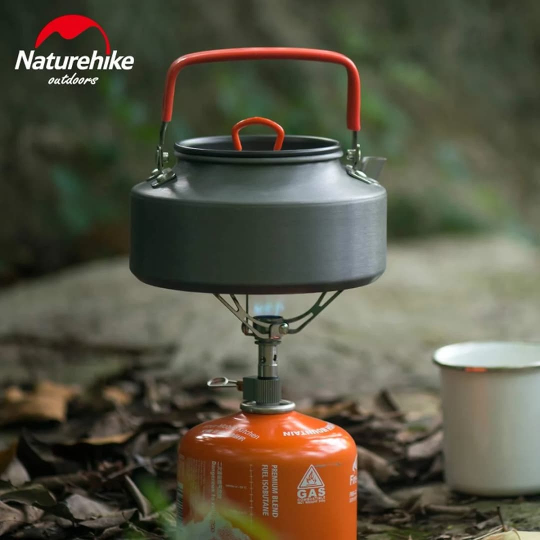 Naturehike Alüminyum Kamp Çaydanlık 1.1 Lt — 7