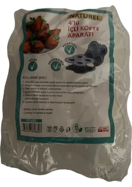İçli Köfte Aparatı 4'lü — 2