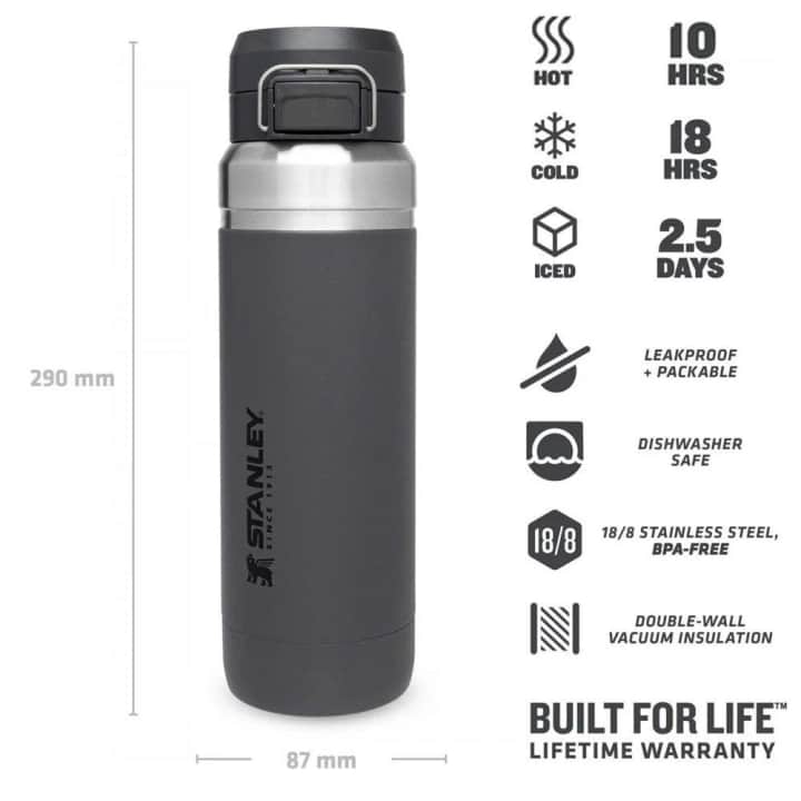 Stanley The Quick-Flip Water Bottle 1.06L  — 4
