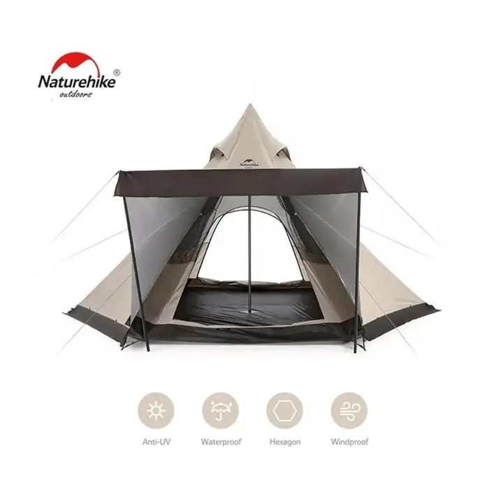 Naturehike Hexagon Ranch Piramit Çadır Matı [ Altıgen ] — 5