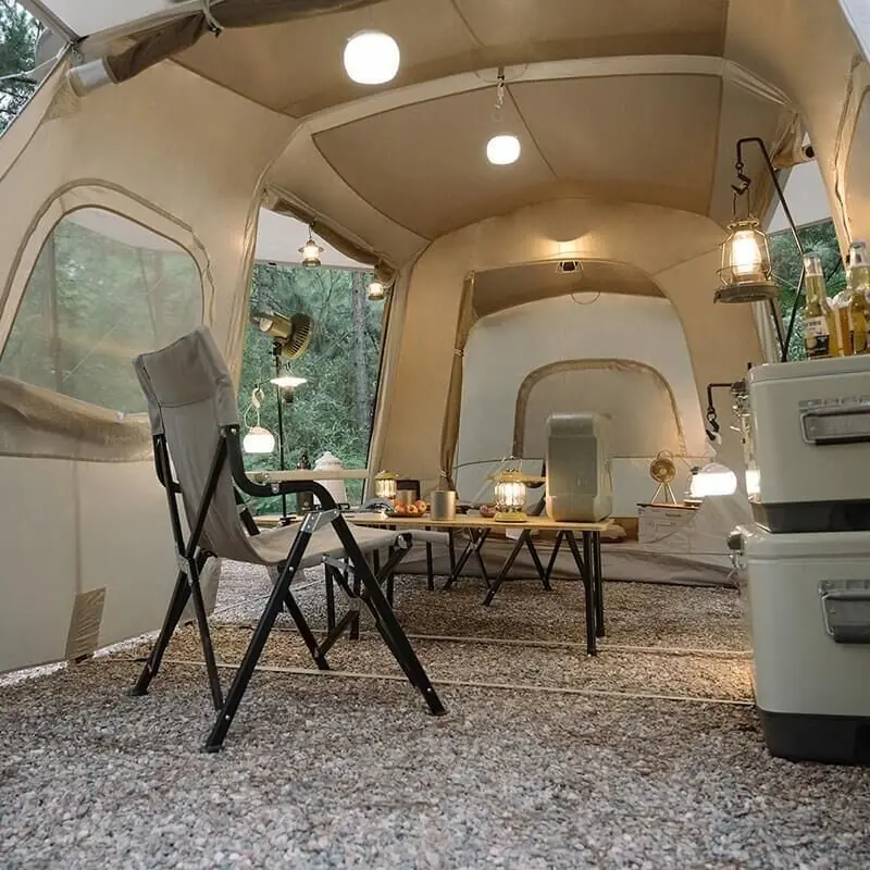 Naturehike Glamping Cloud Vessel 4 Kişilik Hızlı Kurulum Tünel Çadır — 4