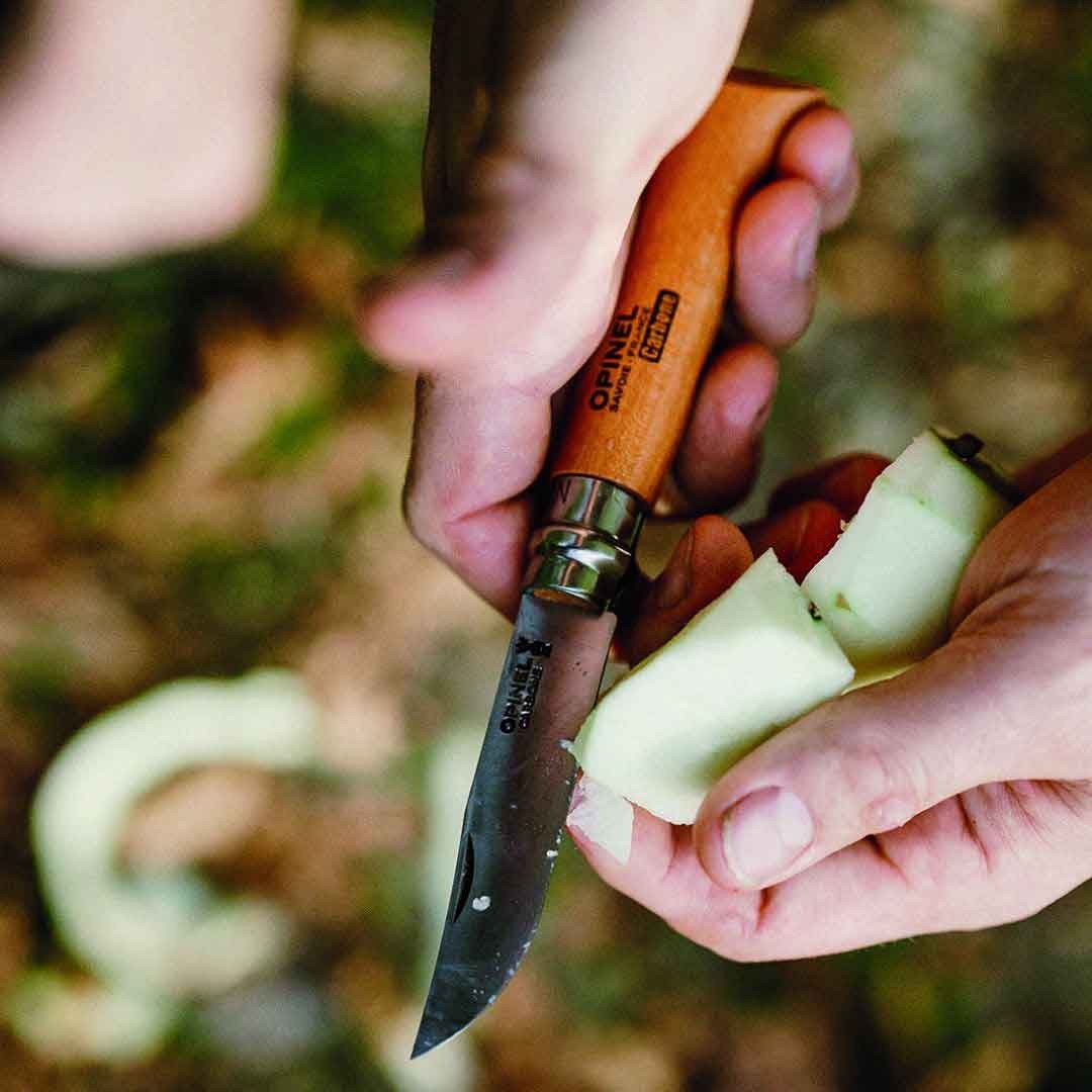 Opinel No 8 Kayın Saplı Karbon Çelik Çakı