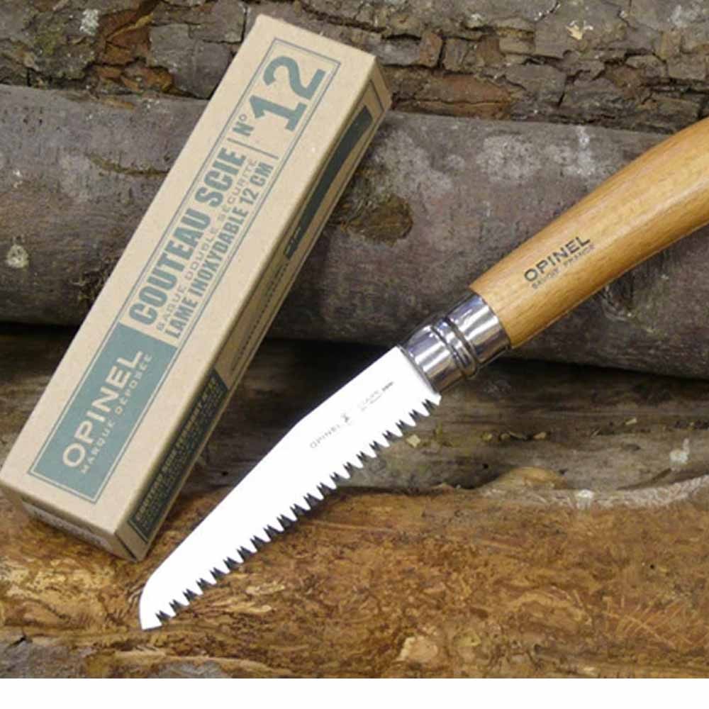 Opinel No 12 Katlanır Paslanmaz Çelik Mini Testere