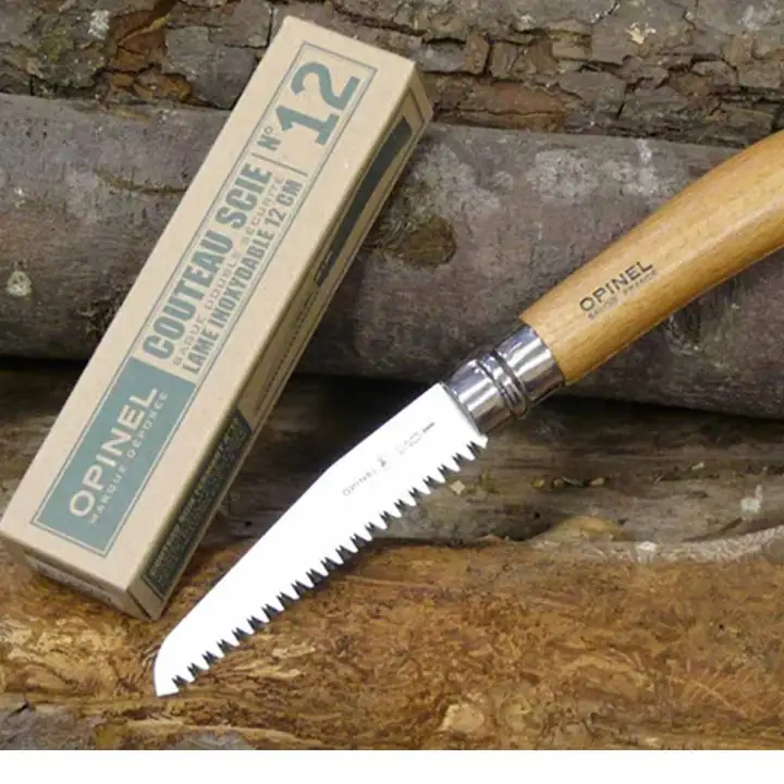 Opinel No 12 Katlanır Paslanmaz Çelik Mini Testere — 3