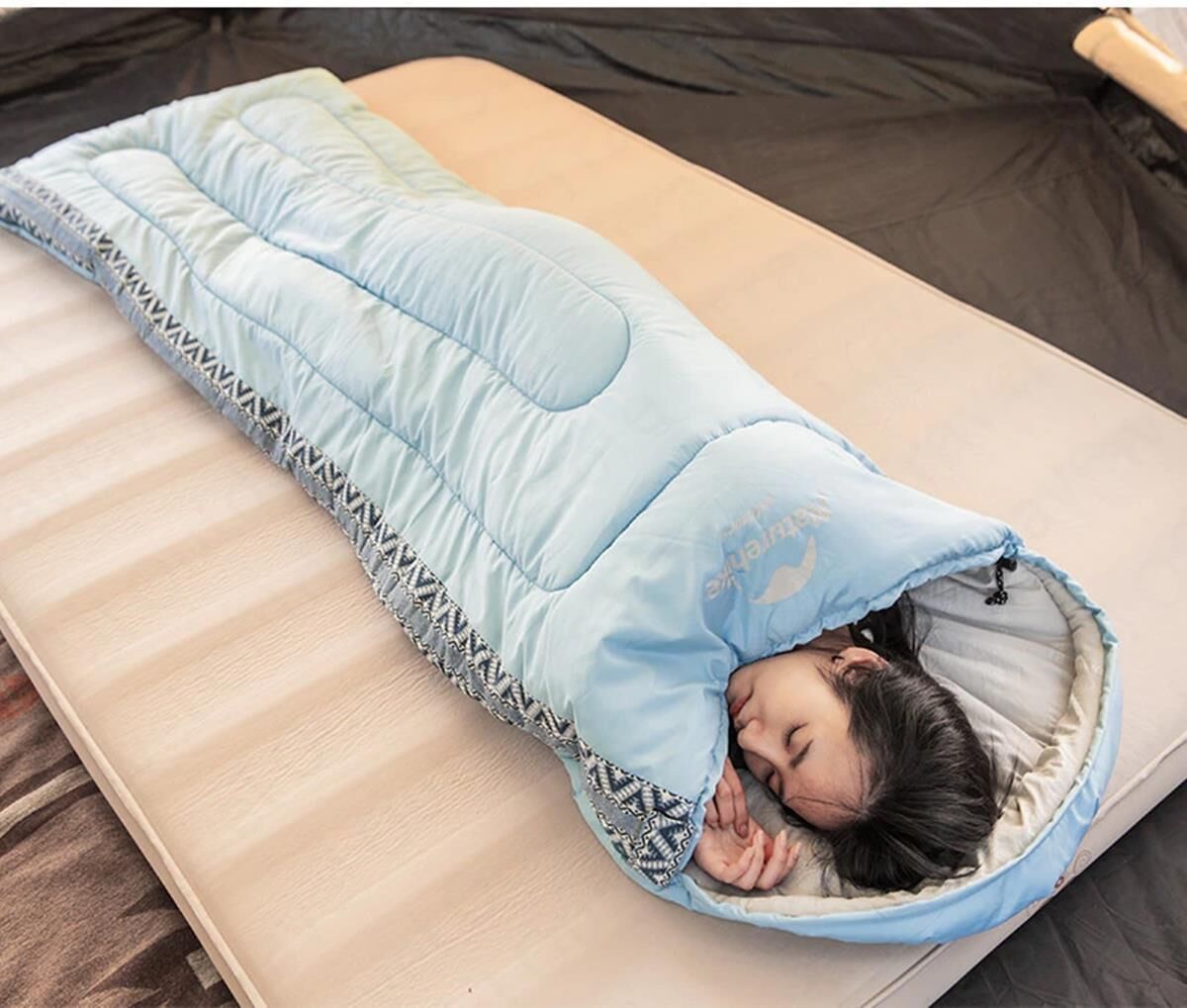 Naturehike L250 Zarf Tarzı Kapüşonlu Uyku Tulumu -10°C