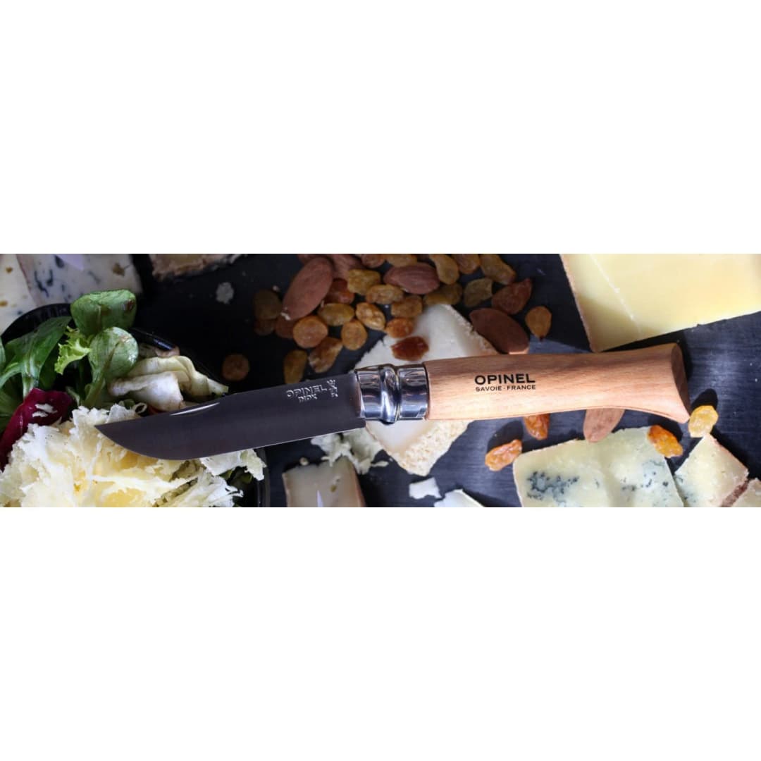 Opinel Inox 7 No Kayın Saplı Paslanmaz Çelik Çakı — 5