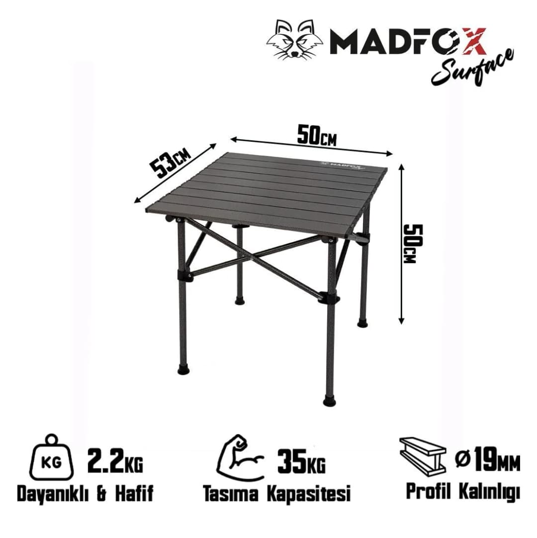 Madfox Surface Küçük Boy Katlanır Kamp Masası — 6