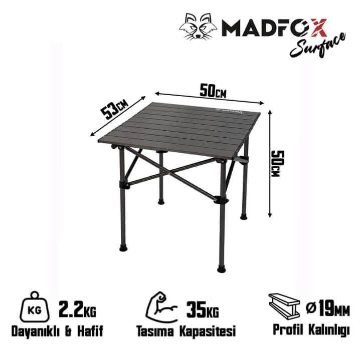 Madfox Surface Küçük Boy Katlanır Kamp Masası — 6