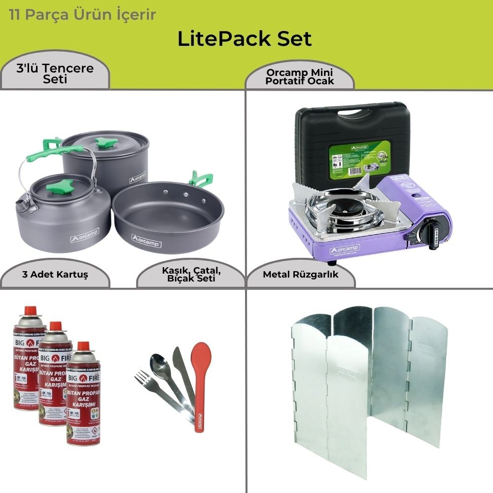 LitePack Kamp Seti