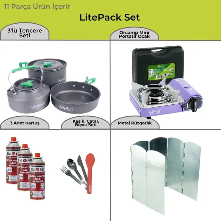 LitePack Kamp Seti — 1
