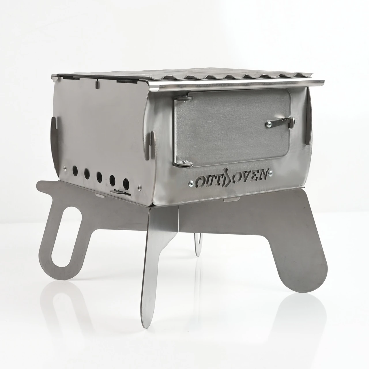 Outdoven X4 | Paslanmaz Çelik Premium Ateş Kutusu & Mangal