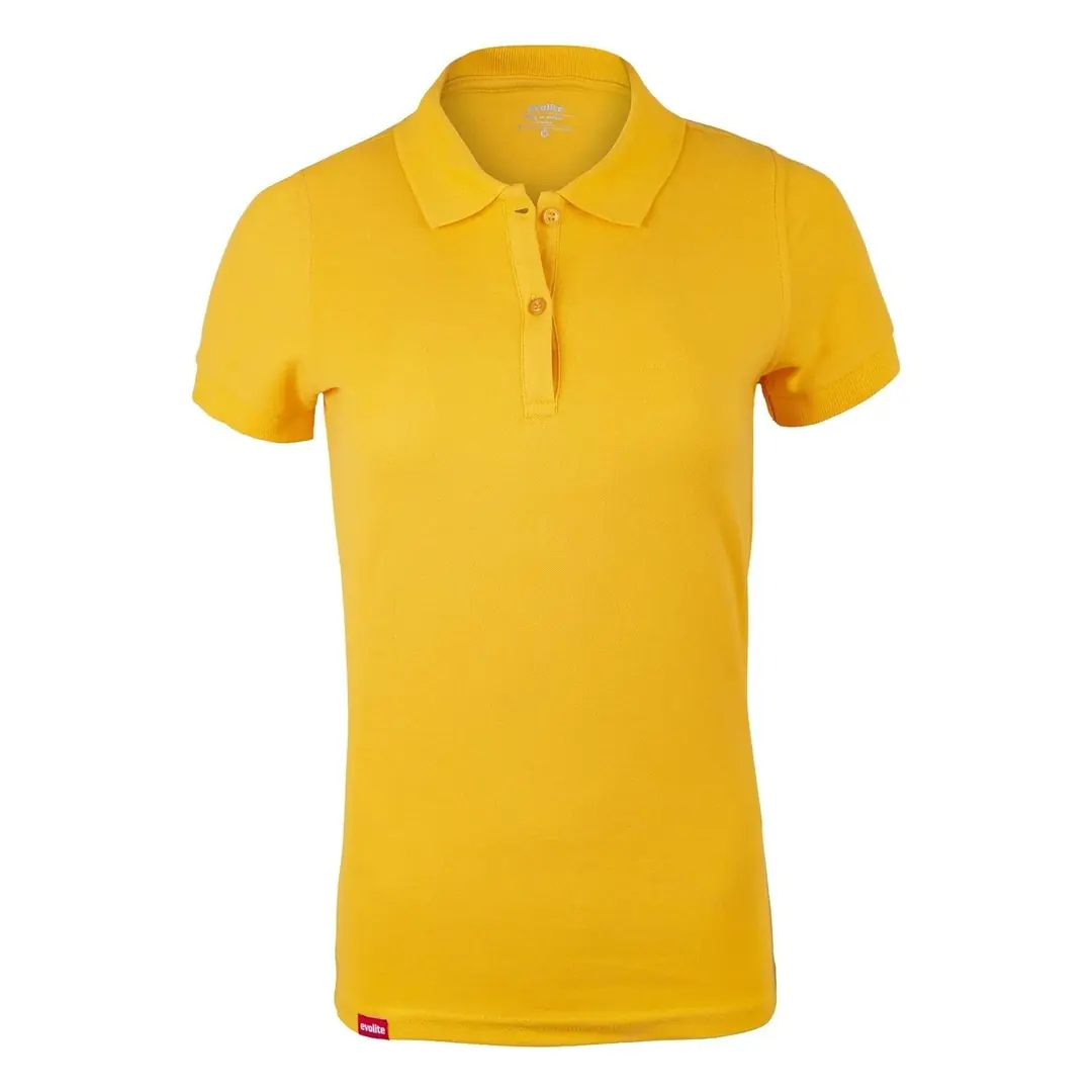 Evolite DeepRaw Bayan Polo T-Shirt - Sarı — 3