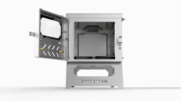 Hot Tent Inox Stove Portable Katlanabilir Kamp Sobası — 4