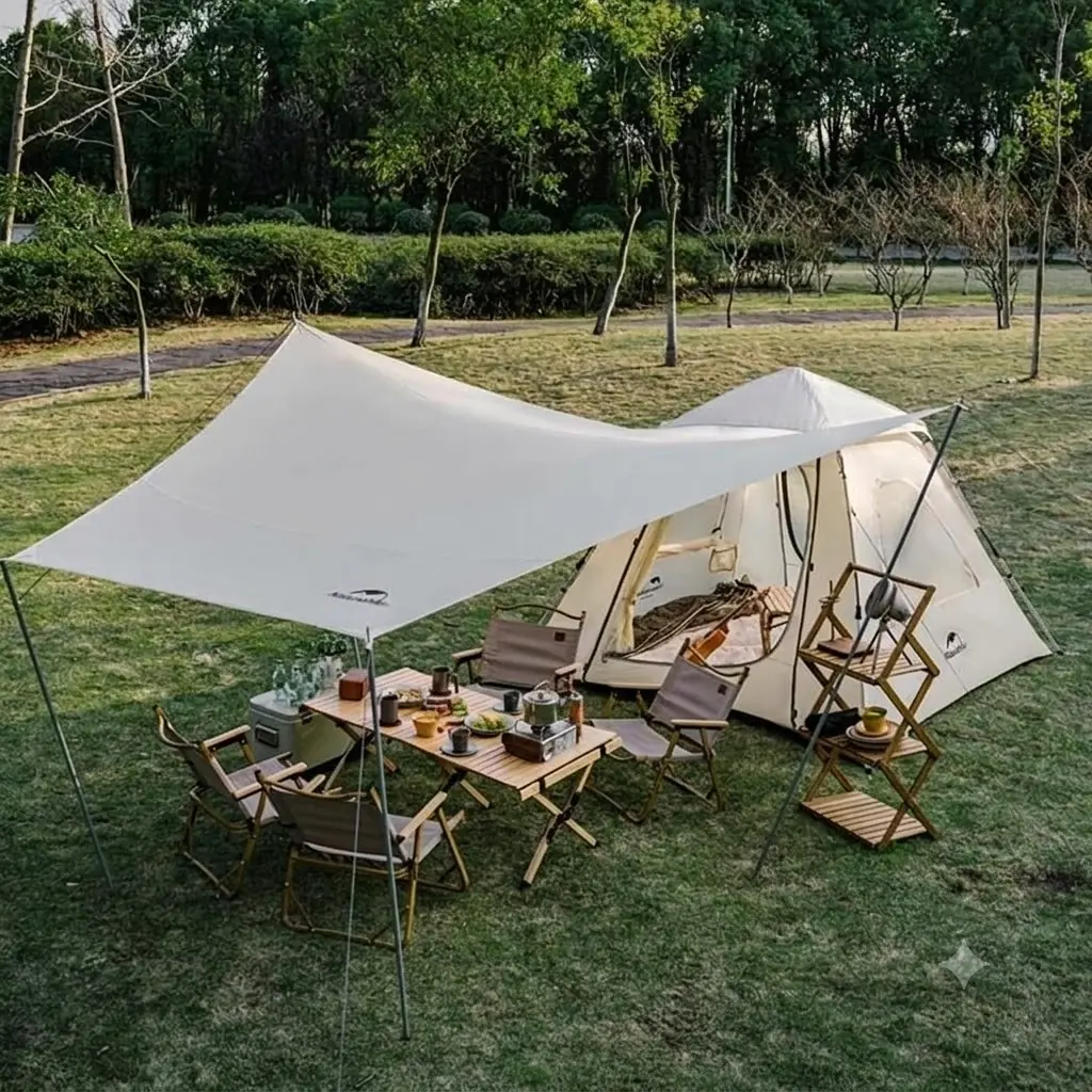 Naturehike Ango UPF50+ Gölgelikli Otomatik Kurulum Çadır — 1