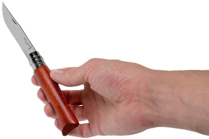 Opinel Inox No 8 Padouk Saplı Paslanmaz Çelik Çakı (Kutulu) — 8