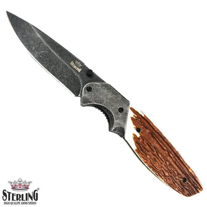STERLING 11,43 cm Taşlanmış Liner Lock Çakı — 1