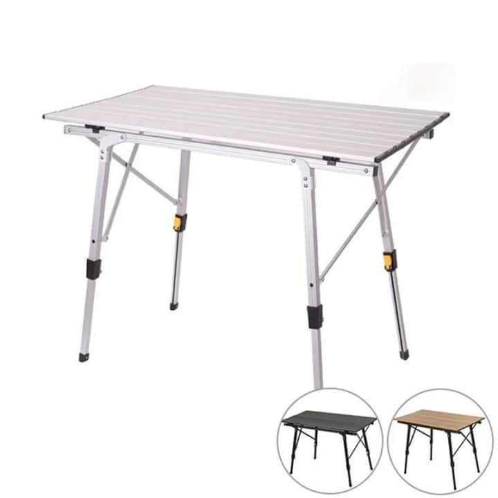 Madfox Moonlite Yükseklik Ayarlı Katlanır Kamp Masası 90X50Cm — 1